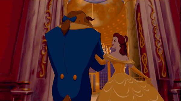 beauty and the beast,disney,ballroom,tale as old as time