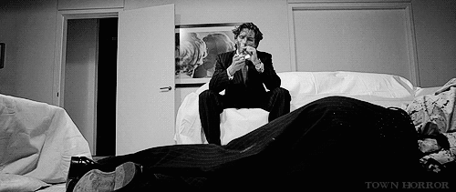 american psycho,black and white,horror,christian bale