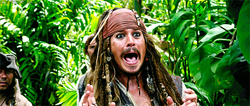 afraid,pirate,pirates of the caribbean,worried,johnny depp,jack sparrow,movies,scared,captain jack sparrow,captain jack