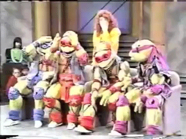 teenage mutant ninja turtles,love,television,90s,vintage,retro,shocked,tmnt,oprah,oprah winfrey