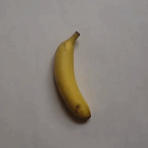 stop motion,magic,loop,banana