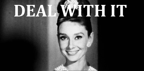 audrey hepburn,breakfast at tiffanys,deal with it,sunglasses,scandal,abc