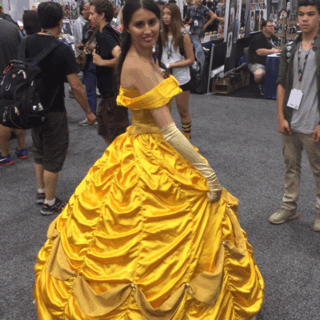 beauty and the beast,cosplay,comic con,belle,sdcc2016,san diego comic con,san diego comic con 2016,comic con 2016