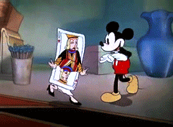 mickey mouse,dancing,queen,dream,card