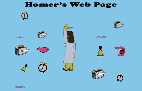 web page,jesus,website,internet,simpsons,homer