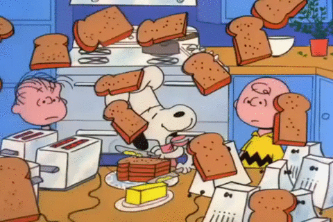 thanksgiving,charlie brown,bread,a charlie brown thanksgiving,peanuts,toast