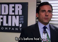 bros before hoes,michael scott,television,the office,steve carell,a benihana christmas