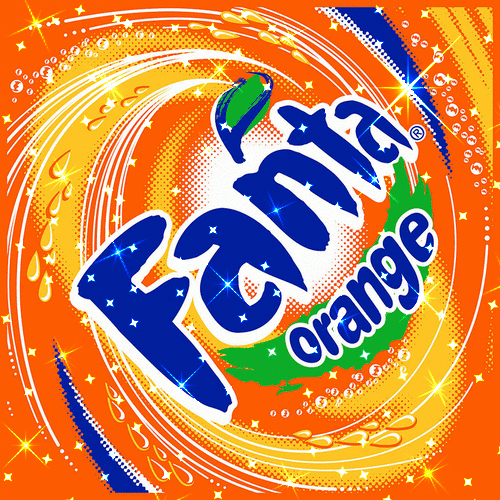 fanta,soda,fanta orange,sparkle,yummy,graphics,glitter,drink,orange,thirsty,beverage,kel,keenan,orange soda,keenan and kel