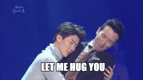 reaction,hug,yg winner,seunghoon,let me hug you