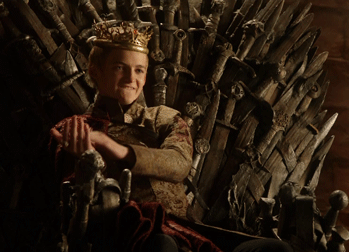 game of thrones,joffrey,tv,movies,television,hbo,male,prince,king,clap,iron throne,lannisters,jack gleason