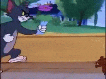 tom and jerry fighting gif