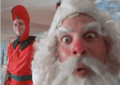 ho ho ho,a christmas story,elf,santa claus,christmas,creepy,scary,drunk