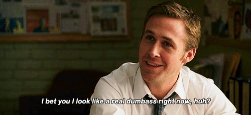 unimpressed,ryan gosling,stupid,the ides of march