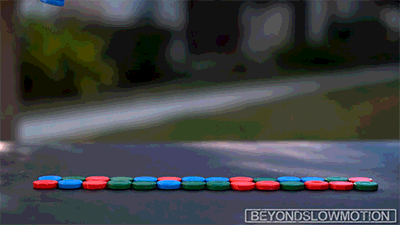 slowmotion,magnets