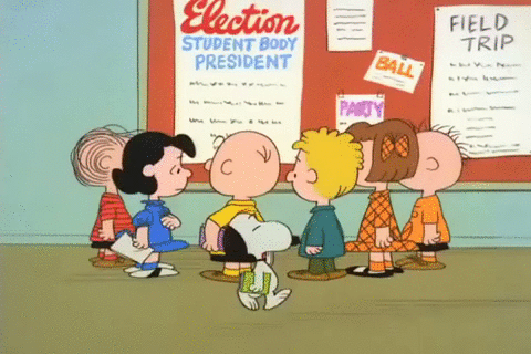 youre not elected charlie brown,peanuts