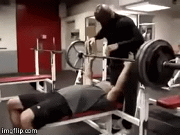 bench press,weightlifting,gym fail,fail,spotting