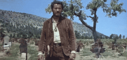 eli wallach,showdown,clint eastwood,the good the bad and the ugly,sergio leone,lee van cleef