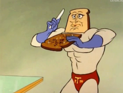 Рен и стимп powder toast man анимация гифка.