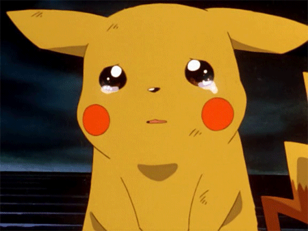 reaction,pokemon,sad,crying,pikachu,tttigu
