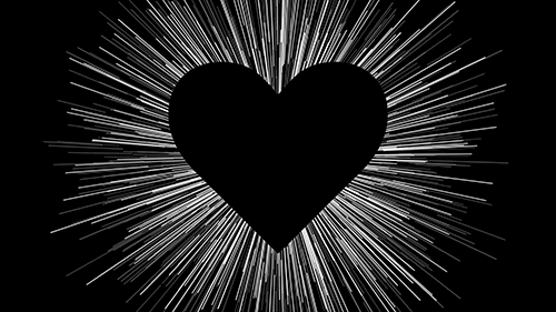 animation,love,heart,valentines day,black and white,romantic,romance,c4d,valentines,pulse,celebration,xparticles,loop,motion graphics,mograph,symbol