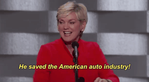 democratic national convention,dnc,election 2016,jennifer granholm,he saved the american auto industry