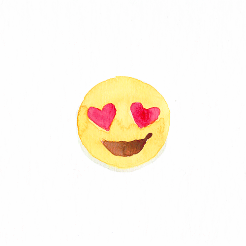 flirting,emoji