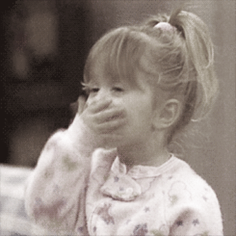 full house,michelle tanner,blowing kisses,90s,kiss,baby