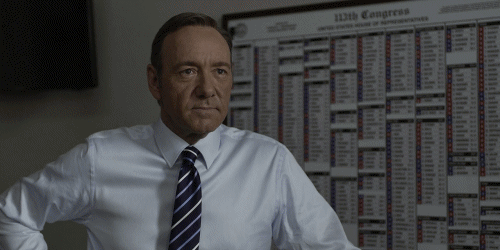 frank underwood,house of cards,no,kevin spacey