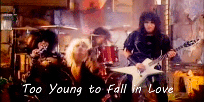 motley crue,too young to fall in love,metal band,home sweet home,nikki sixx,mick mars,smokin in the boys room,heavy metal,glam metal,tommy lee,music video,80s,video,rock,metal,fav,vince neil,80s metal