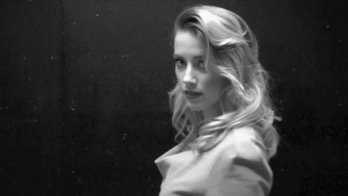 lovey,amber heard,black and white,perfect,typography,gorgeous