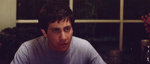 movies,smiling,tired,jake gyllenhaal,donnie darko,open mouthed,28 6 42 12,donnie smiling