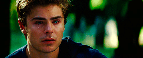 crying,upset,charlie st cloud,reactions,sad,zac efron,cry