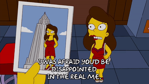 picture,season 20,episode 16,disappointed,20x16,internet dating,simpsons