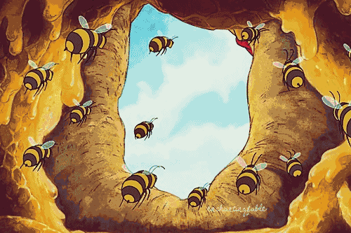 bees,winnie,pooh,tumblr