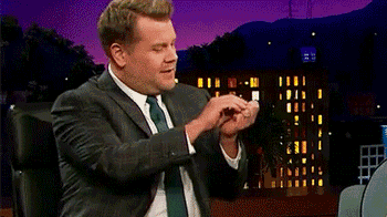 flip the bird,middle finger,james corden,late late show