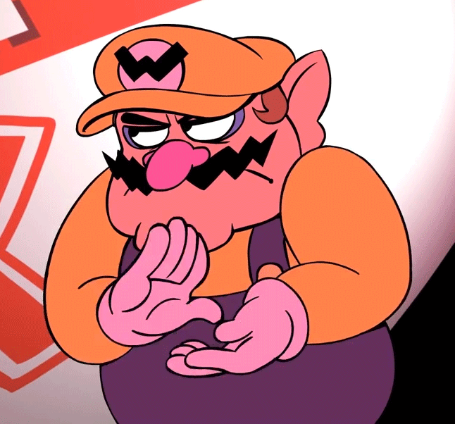 wario,applause,polite clap,angry,annoyed,fine,pissed