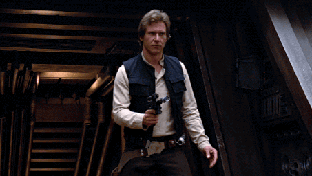 star wars,shrug,movies,movie,harrison ford,han solo,who cares,nbd,i aint even mad,unphased