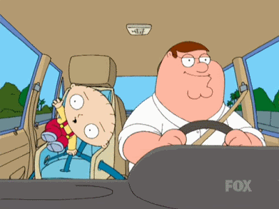 family guy,stewie,so excited,college problems,college,new year,college life crisis,back to college,new semester,driving back to school