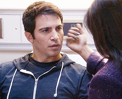 spoilers,the mindy project,mindy kaling,mindy lahiri,chris messina,danny castellano,danny x mindy,pretty accurate i think,i call this photoset touching,otp handsome jerk