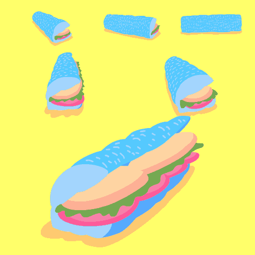 animation,cartoon,subway,sandwich,victor courtright