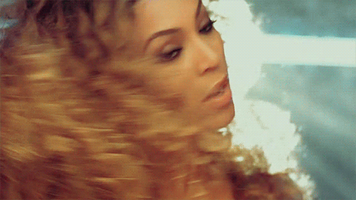Beyonce hair flip GIF.