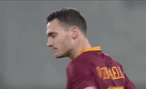 football,soccer,reactions,wow,confused,frustrated,ugh,roma,smh,hmm,calcio,as roma,glare,asroma,confusing,glaring,are you kidding,shaking my head,thomas vermaelen,vermaelen