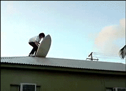 roof,funny,sports,hilarious,surfing,accident,mistake,amusing,unlucky