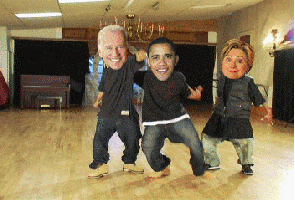 hillary clinton,biden,obama,dancing,politics