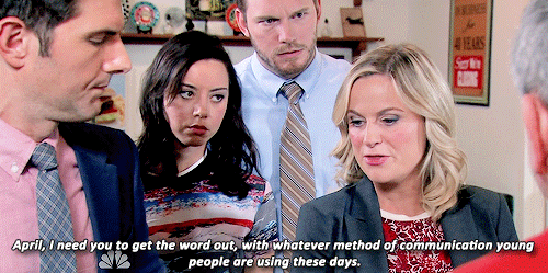 other,parks and recreation,amy poehler,leslie knope,aubrey plaza,april ludgate,7x06,save jjs,yes please