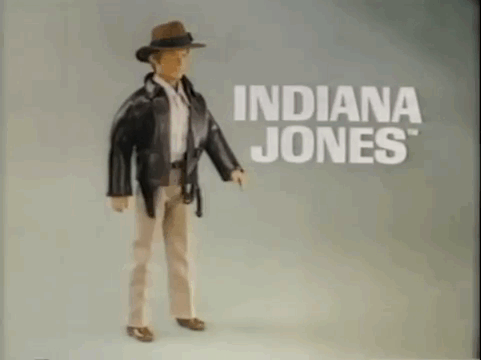 80s,1980s,commercial,toys,indiana jones