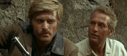 butch cassidy and the sundance kid,paul newman,robert redford,maudit,everything about this film is perfect,george roy hill