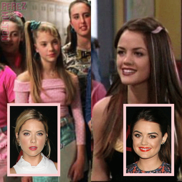 wizards of waverly place,ashley benson,lucy hale,13 going on 30,pretty little liars,pll