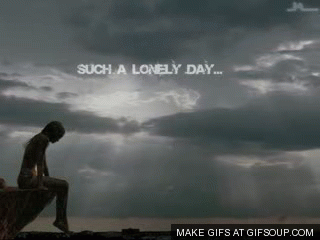 Such a lonely day. Одиночество gif. Гифки Alone. Гифка одиночество. Одинокий гиф.