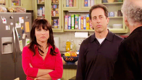 jerry seinfeld,seinfeld,curb your enthusiasm,julia louis dreyfus,queen and king of shade